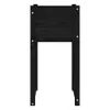 Pflanzkübel 2 Stk. Schwarz 40x40x81 cm Massivholz Kiefer Produktbild-Vorschau 5