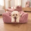 4L Textil BELLA Plüsch-Hundebett und Katzenbett mit breiten Produktbild-Vorschau 4
