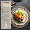 tectake® Una kombinovaný servis pro 6 osob, stohovatelný Náhled obrázku produktu 2