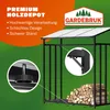 GARDEBRUK® Stojan na palivové dřevo venkovní ocelový XXL Náhled obrázku produktu 2