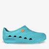 A single turquoise clog shoe is shown against a white background. Produktbild-Vorschau