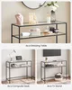 VASAGLE table console, table d'appoint avec 2 étagères, 100 Voir les images du produit 4
