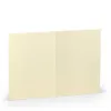 Doppelkarten A6 220g/qm chamois VE=5 Stück Produktbild-Vorschau 3
