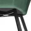 Chaise MARILYN Effet Velours Style Scandinave - vert Voir les images du produit 8