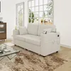 STILVORA Zweisitzer Sofa mit zwei Stauraumschubladen und Produktbild-Vorschau 9