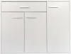 Sideboard Nina Weiß mit 3 Türen, 4 Regalfächern und 1 Produktbild-Vorschau 2