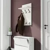 AKKE Weiss Craft Šatní panel MIDI - ALU háčky ŠxV: 50x90 cm Náhled obrázku produktu 4