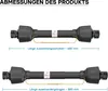 Vývodový hřídel T1 680mm 210Nm 540 ot/min, vývodový hřídel, Náhled obrázku produktu 7