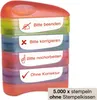 Siebdruck-Stempel "Perpetuum" 4 in 1, "Bitte beenden" Produktbild-Vorschau 4
