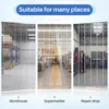 Průhledná PVC lamela 1 x 2,5 m, odolná pásová roleta, Náhled obrázku produktu 3