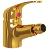 vidaXL Salle de bains Bidet Mitigeur Golden 13x12 cm Voir les images du produit 3