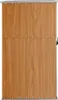 vidaXL Casetta da giardino Marrone 88x89x161 cm Acciaio Anteprima dell’immagine prodotto 4