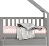 Hausbett ALVA aus Kiefer Massivholz, grau - Kinderbett mit Produktbild-Vorschau 5