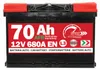 SPEED L3 AFB Start-Stop Autobatterie 12V 70Ah 680A Pluspol Produktbild-Vorschau 2