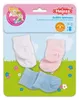 Calzini per bambole, piccoli, 3 paia, misura 28-35 cm Anteprima dell’immagine prodotto 3