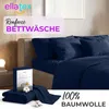 EllaTex Renforcé Bettwäsche 200x200 + 2x 80x80 cm Baumwolle Produktbild-Vorschau 2