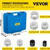 Vevor Hydrauliczny Rozprężacz Do Rur Wydechowych 10T 1-5 Podgląd zdjęcia produktu 7