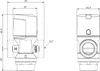 AFRISO | Thermostat-Mischventil ATM 561 - DN20 - 20-43°C - Produktbild-Vorschau 2