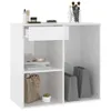 The Living Store Kosmetikschrank Hochglanz-Weiß 80x40x75 cm Produktbild-Vorschau 6