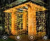 KRUMAD Tenda luminosa a LED 3x3m - 300 LED bianchi caldi Anteprima dell’immagine prodotto 6