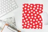 MuchoWow® Mauspad Mousepad Polka dots - Muster - Rot - Weiß Produktbild-Vorschau 5
