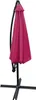 Parasol déporté OAHU rond 3,50m de diamètre fuchsia + Voir les images du produit 2