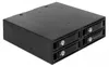 Wechselrahmen 5.25 für 4 x 2.5 SATA / SAS HDD / SSD 12 Gb/s Produktbild-Vorschau 1