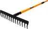 Rastrello da giardino Strend Pro, 14 denti, manico in fibra Anteprima dell’immagine prodotto 2