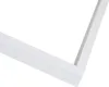 A close-up view of a white corner of a frame, likely for a ceiling light. Anteprima dell’immagine prodotto