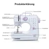 Nähmaschine, Haushaltsnähmaschine, elektrisch, Doppelfaden, Produktbild-Vorschau 2