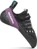 Kletterschuh Instinct VSR LV von Scarpa; schwarz mit lila und weißen Akzenten; für Klettern. Produktbild-Vorschau