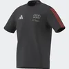 Audi T-Shirt, DNA, kleines Logo, adidas, grau M Produktbild-Vorschau 1