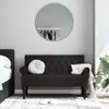vidaXL Banc avec dossier noir 120x62x75,5 cm Tissu Voir les images du produit 9