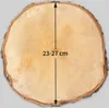 Kleine 10 cm Baumscheiben 20er Pack zum Holz-Deko Basteln Produktbild-Vorschau 3