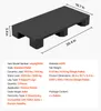 SucceBuy : lot de 2 palettes en plastique 1000 x 500 x 136 Voir les images du produit 7