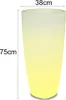 Smartwares LED Blumentopf IDE-60071 weiß 75 x 40 cm RGBW Produktbild-Vorschau 3