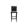 vidaXL Tabouret de bar 2 pcs. noir similicuir Voir les images du produit 3