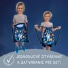 HECKBO Detské vrecko na prezuvky s motívom astronauta a Náhľad obrázku produktu 4
