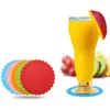 lot de 6 coasters, antidérapants, lavables, en silicone, Voir les images du produit 5
