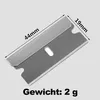 Glaskeramikkochfeld-Schaber Klingen 100 Stück 1,5" Produktbild-Vorschau 2