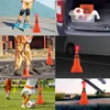4 cônes de signalisation pliables, orange, réfléchissants, Voir les images du produit 14