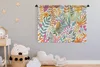 MuchoWow® Wandteppich Wandbehang Sommer - Blätter - Produktbild-Vorschau 3