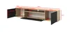 TV-Schrank 200 cm hängend, Fernsehtisch, Lowboard, Eiche Produktbild-Vorschau 2