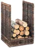 Kobolo stojak na drewno kominkowe 48x44x74cm krabu rattan z Podgląd zdjęcia produktu 1