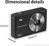 digitální kamera 4K/30FPS, 64MP digitální videokamera, Náhled obrázku produktu 7