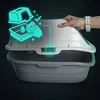 Otwarta kuweta dla kota z ramką, z wysoką ścianką przeciw Podgląd zdjęcia produktu 11