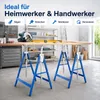 Ikodm 2er Set Arbeitsbock 7-fach höhenverstellbar 80-130 cm Produktbild-Vorschau 10