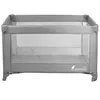 A gray travel crib is shown against a white background. Podgląd zdjęcia produktu
