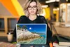 MuchoWow® Laptop Aufkleber Sticker Cover Meer - Klippe - Produktbild-Vorschau 5