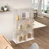 Vitrine D'exposition En Verre Avec LED, 3 Étagères, 2 Voir les images du produit 9